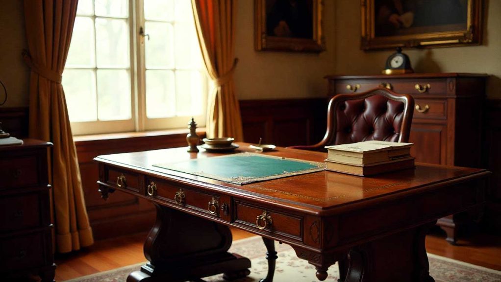 iç mekan tasarımlarında antika