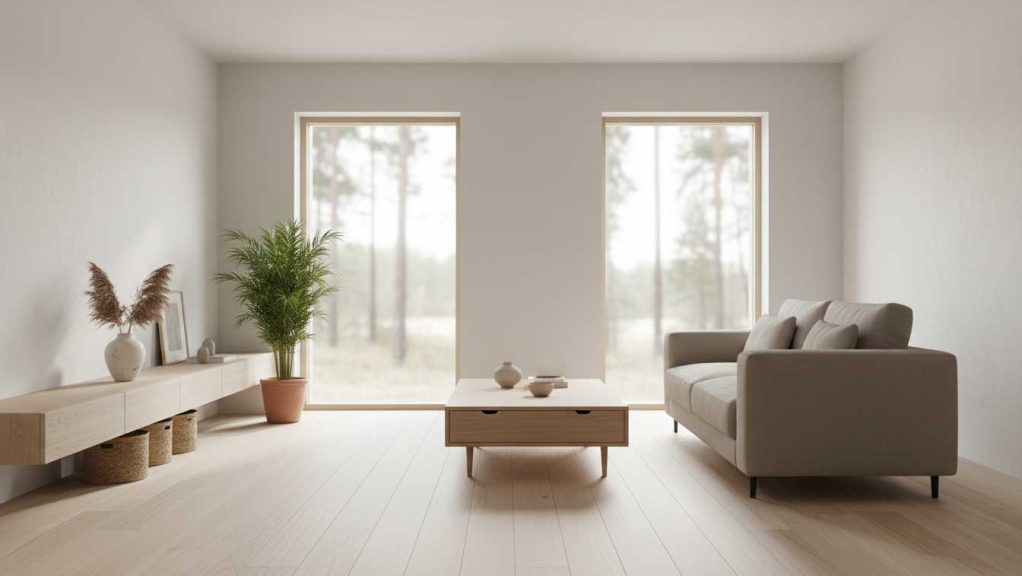 minimalist ev tasarımı